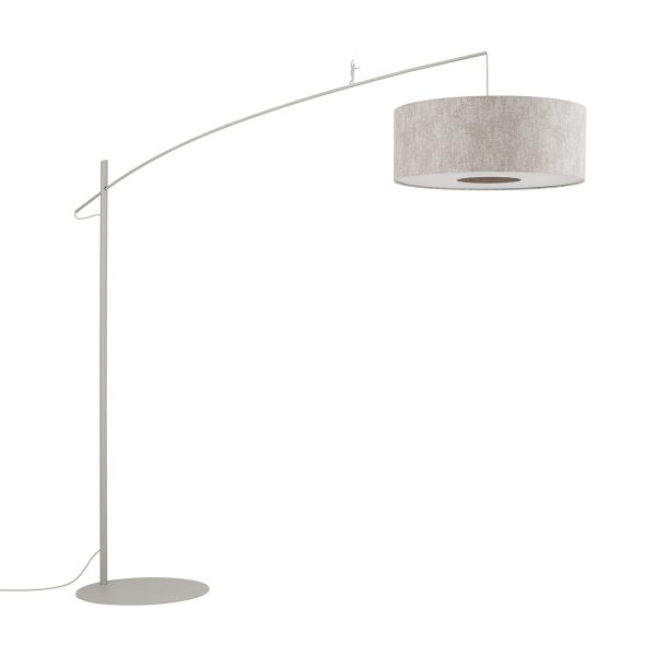 Podna lampa POISE FL SILK GRAY B