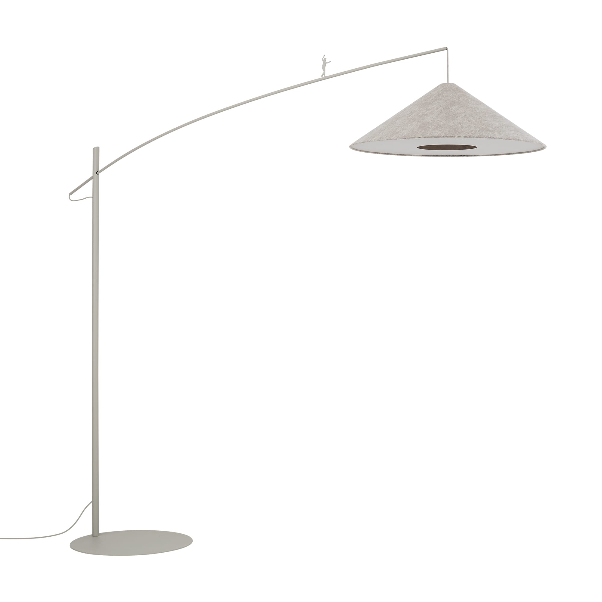 Podna lampa POISE FL SILK GRAY A - Image 3