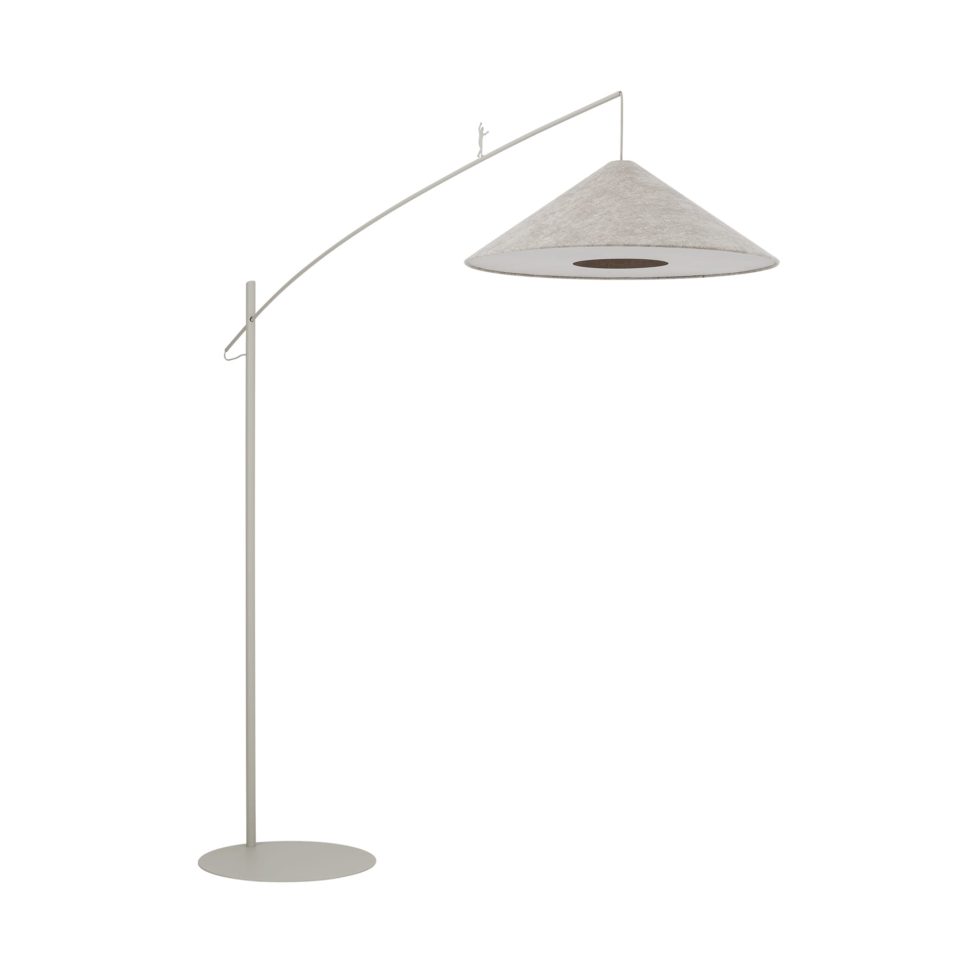 Podna lampa POISE FL SILK GRAY A - Image 5