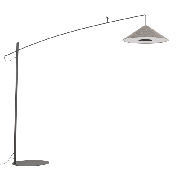 Podna lampa POISE FL UMBRA GRAY A