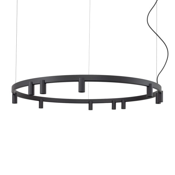 FOURTY ROUND LED XI ZWIS BLACK