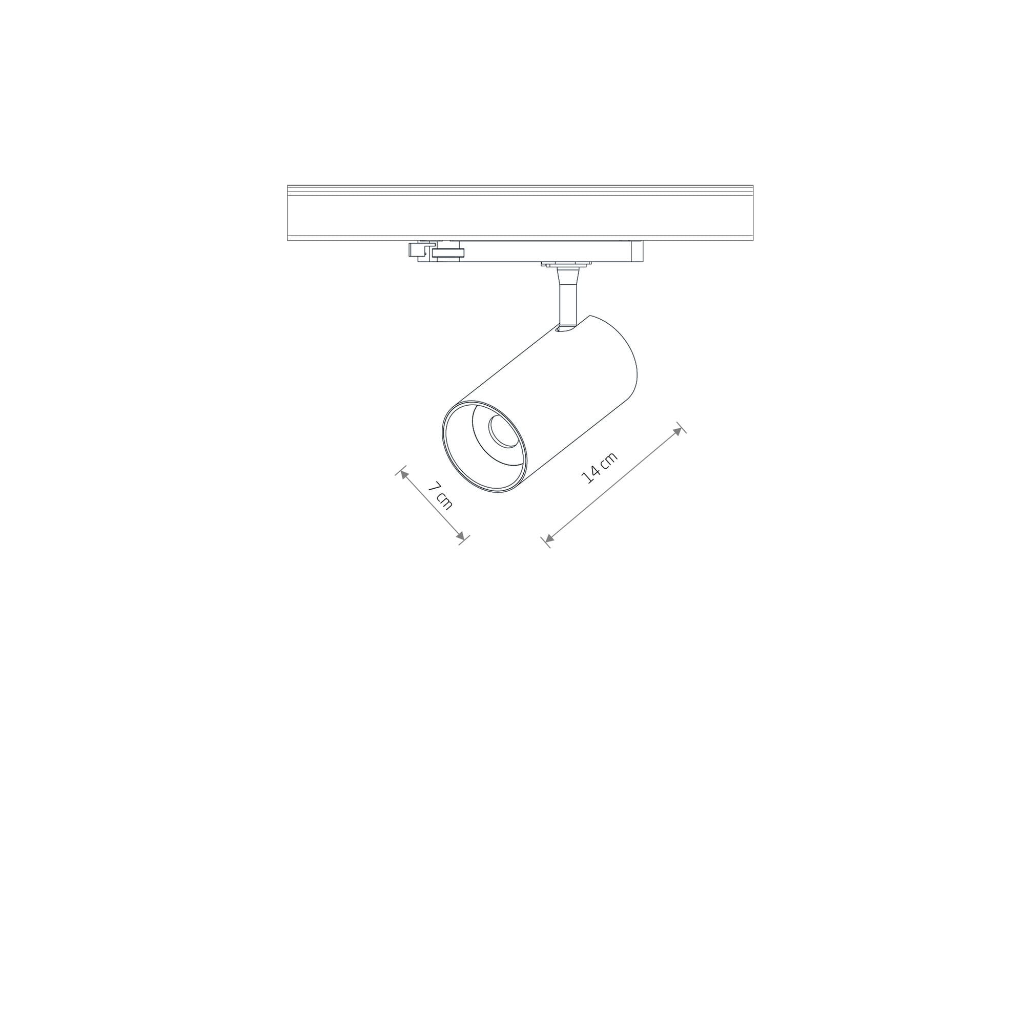 CTLS SPOT LED 25W 4000K WH - Image 3
