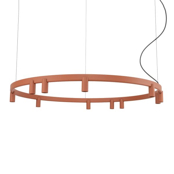FOURTY ROUND LED XI ZWIS TERRACOTTA