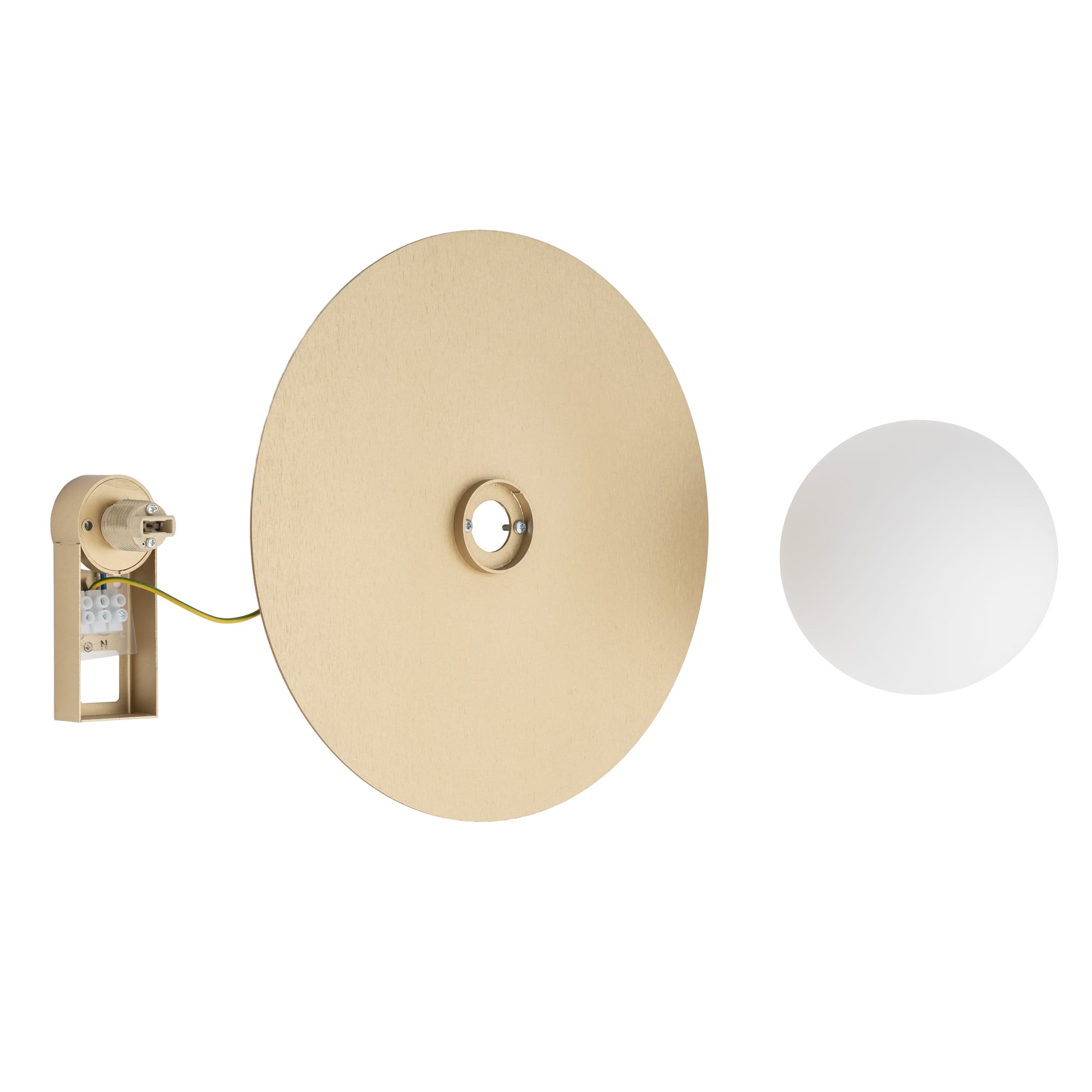 SATURN M BRUSHED GOLD - Image 8