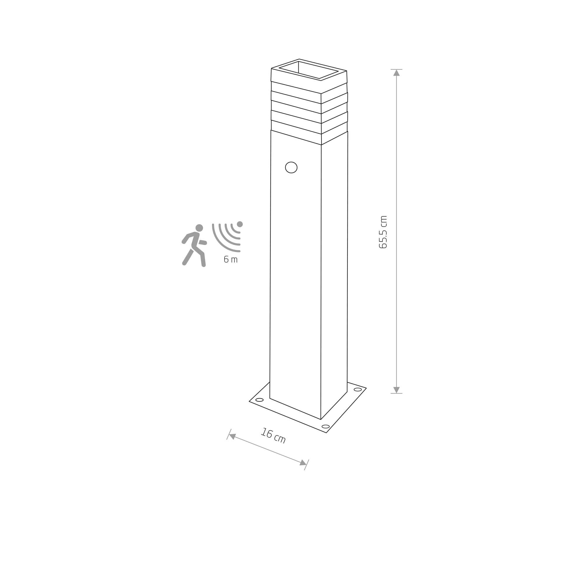 Nowodvorski RIO I floor lamp SENSOR - Image 3