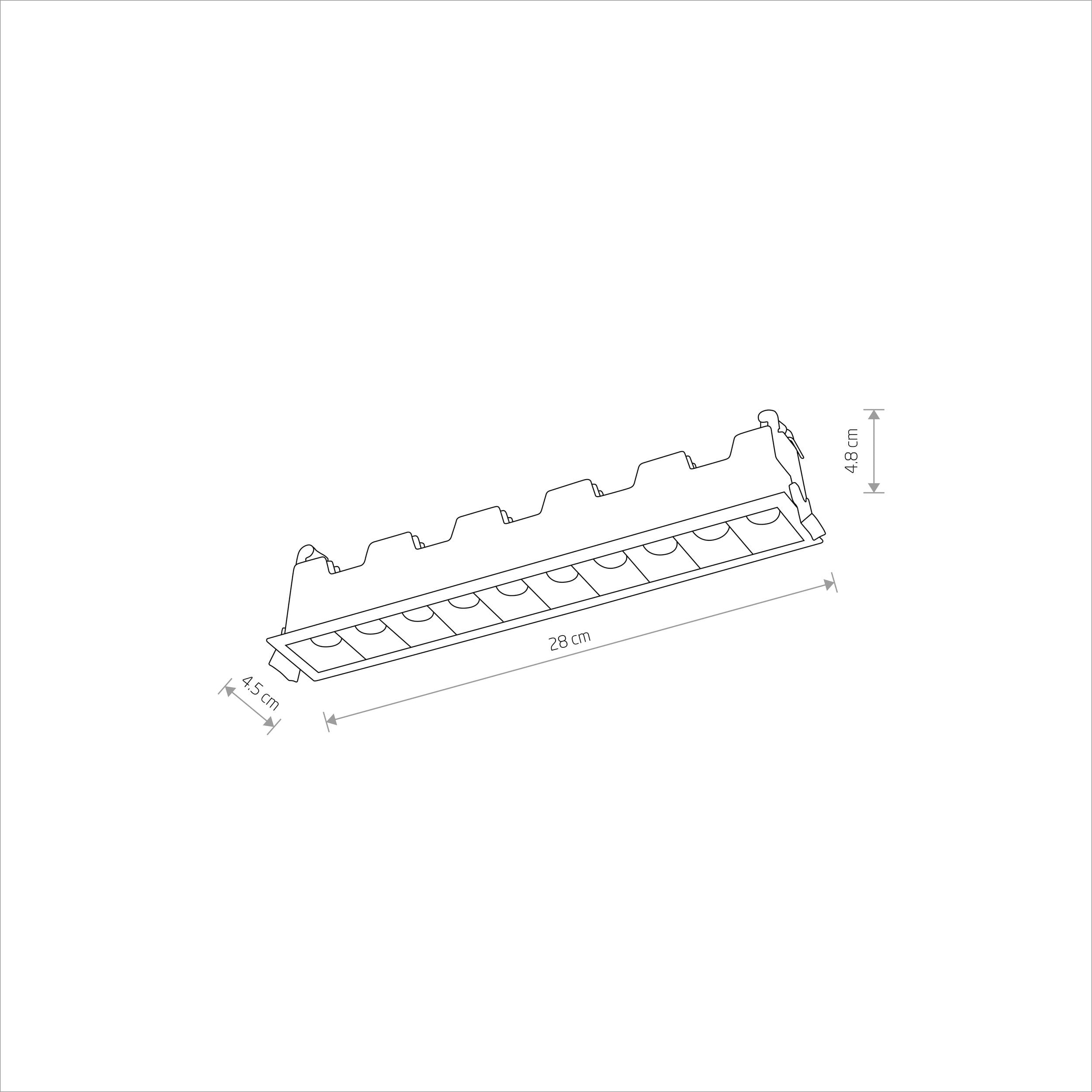 Nowodvorski Spot lampe MINI LED WHITE 20W 3000K" RECESSED - Image 3