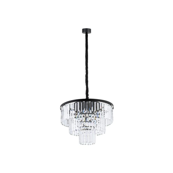 Nowodvorski Luster CRISTAL BLACK M pendant