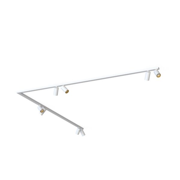 Nowodvorski Spot lampe MONO CORNER VIII 2X200 WHITE/GOLD