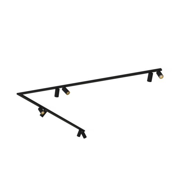 Nowodvorski Spot lampe MONO CORNER VIII 2X200 BLACK/GOLD