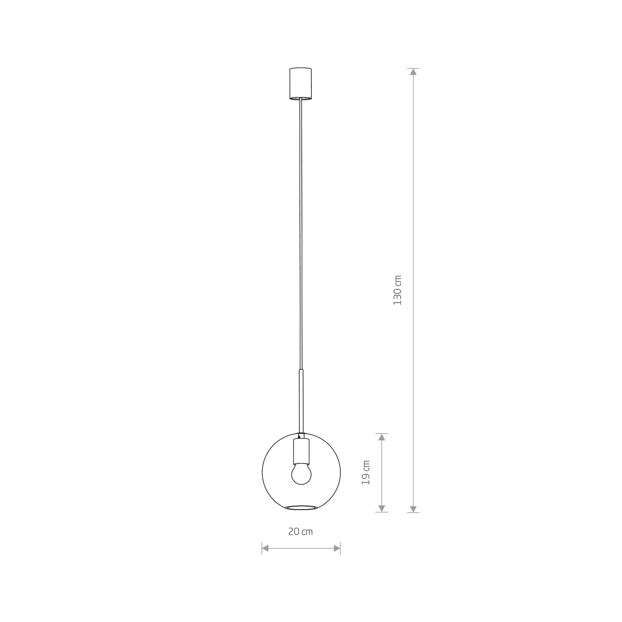 Nowodvorski SPHERE M pendant - Image 3