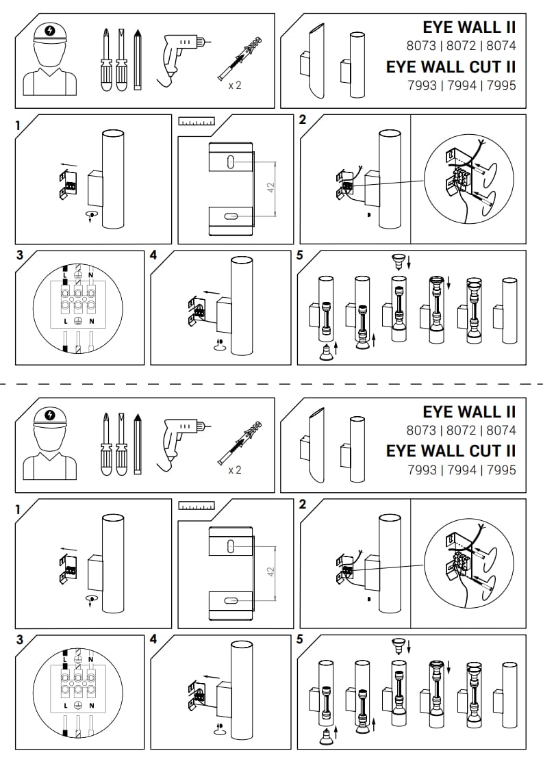 Nowodvorski EYE WALL CUT BLACK - Image 3