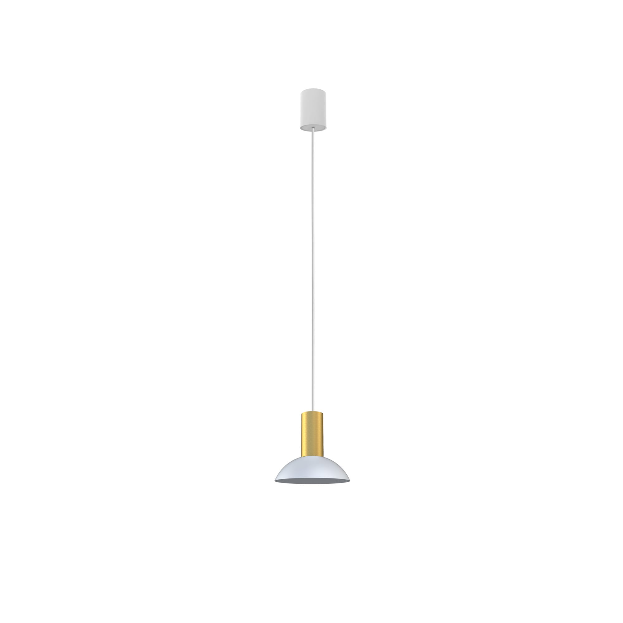 Nowodvorski HERMANOS C WHITE/SOLID BRASS