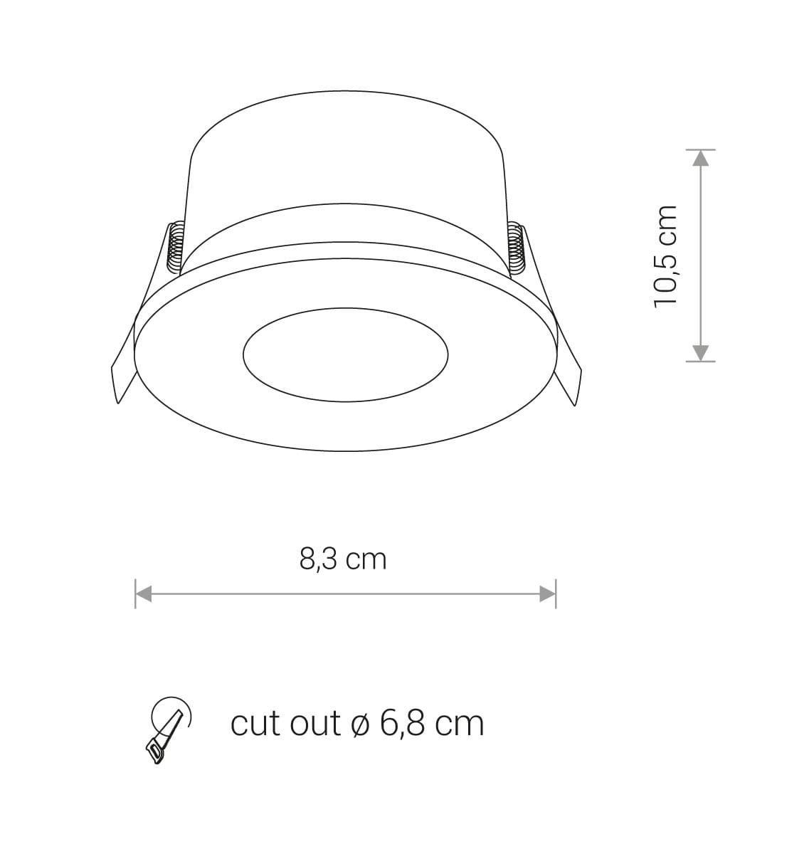 Nowodvorski Spot lampa GOLF BLACK - Image 6