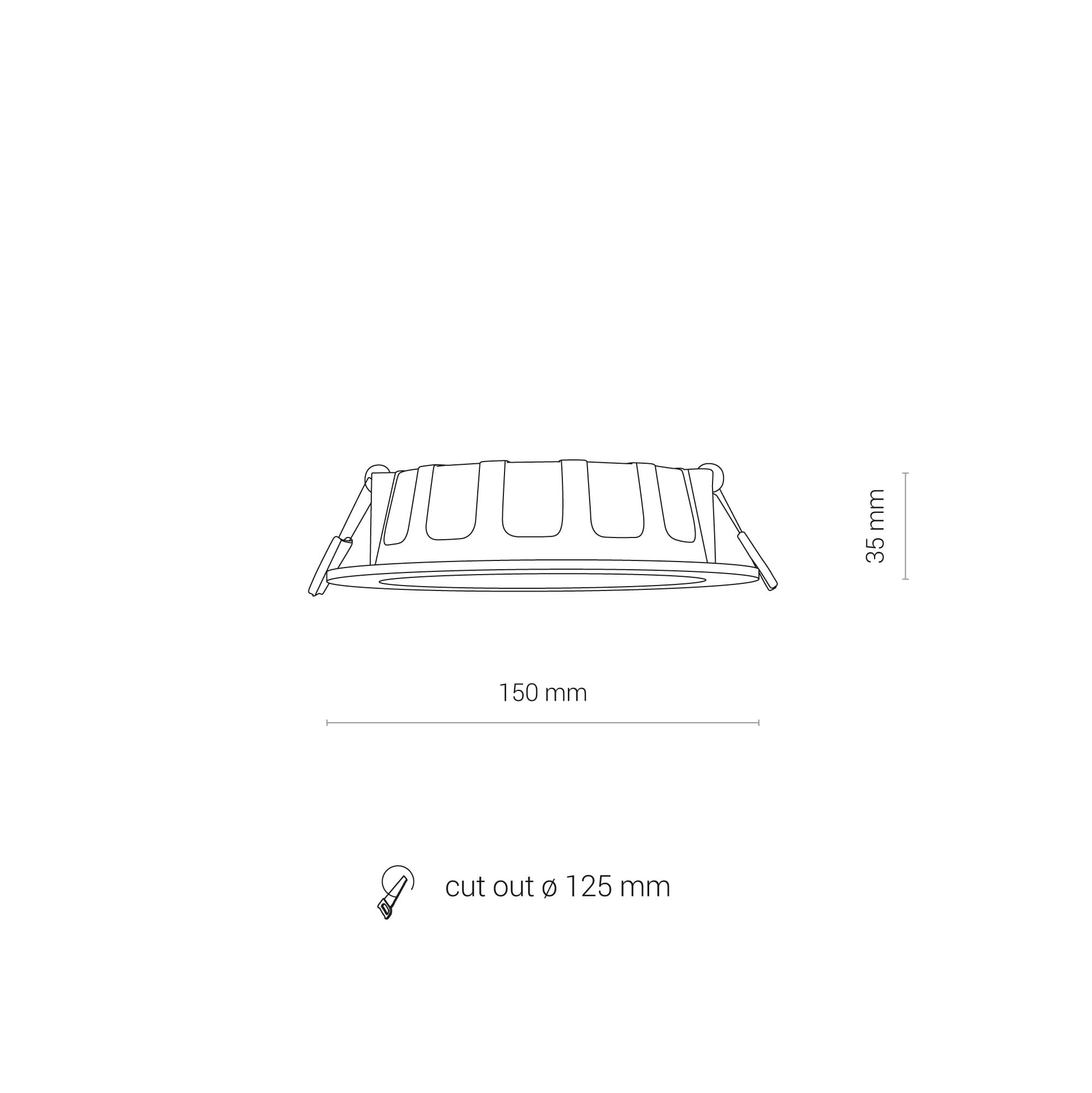 Nowodvorski CL KOS LED 10W, 4000K WHITE - Image 5