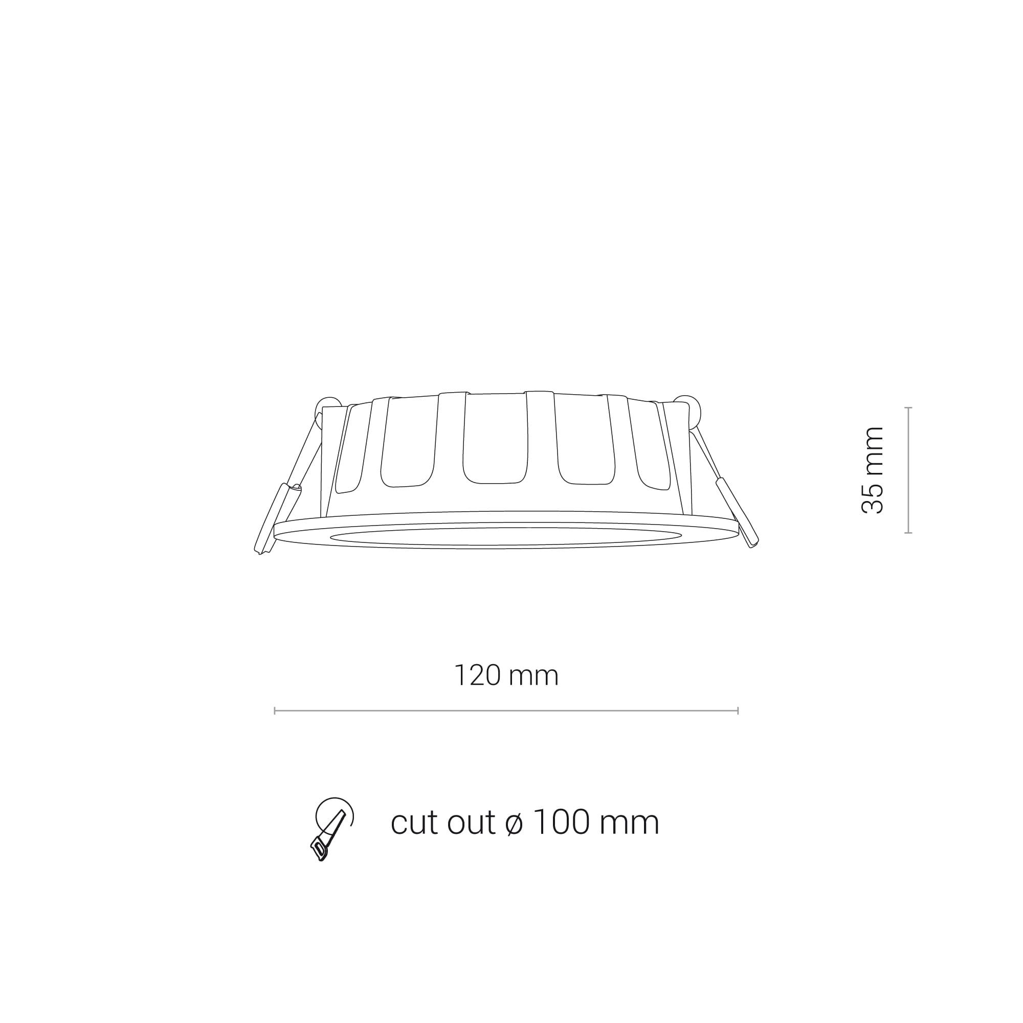 Nowodvorski CL KOS LED 8W, 4000K WHITE - Image 5