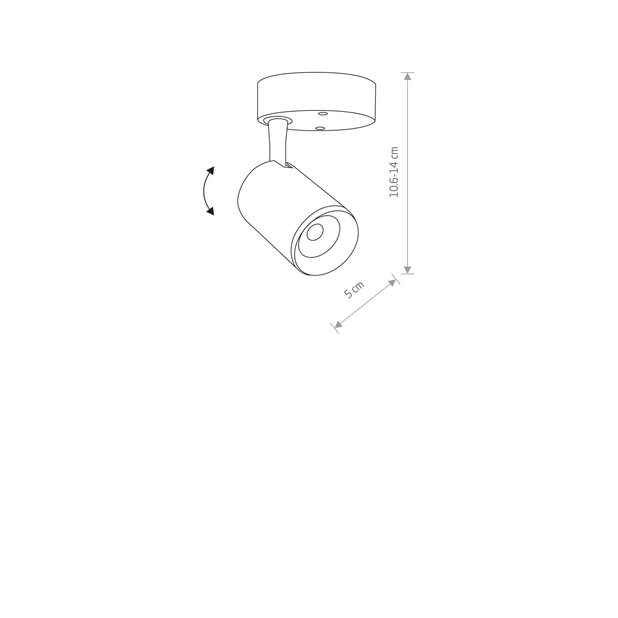 Nowodvorski Spot lampa IRIS LED WHITE 7W - Image 2