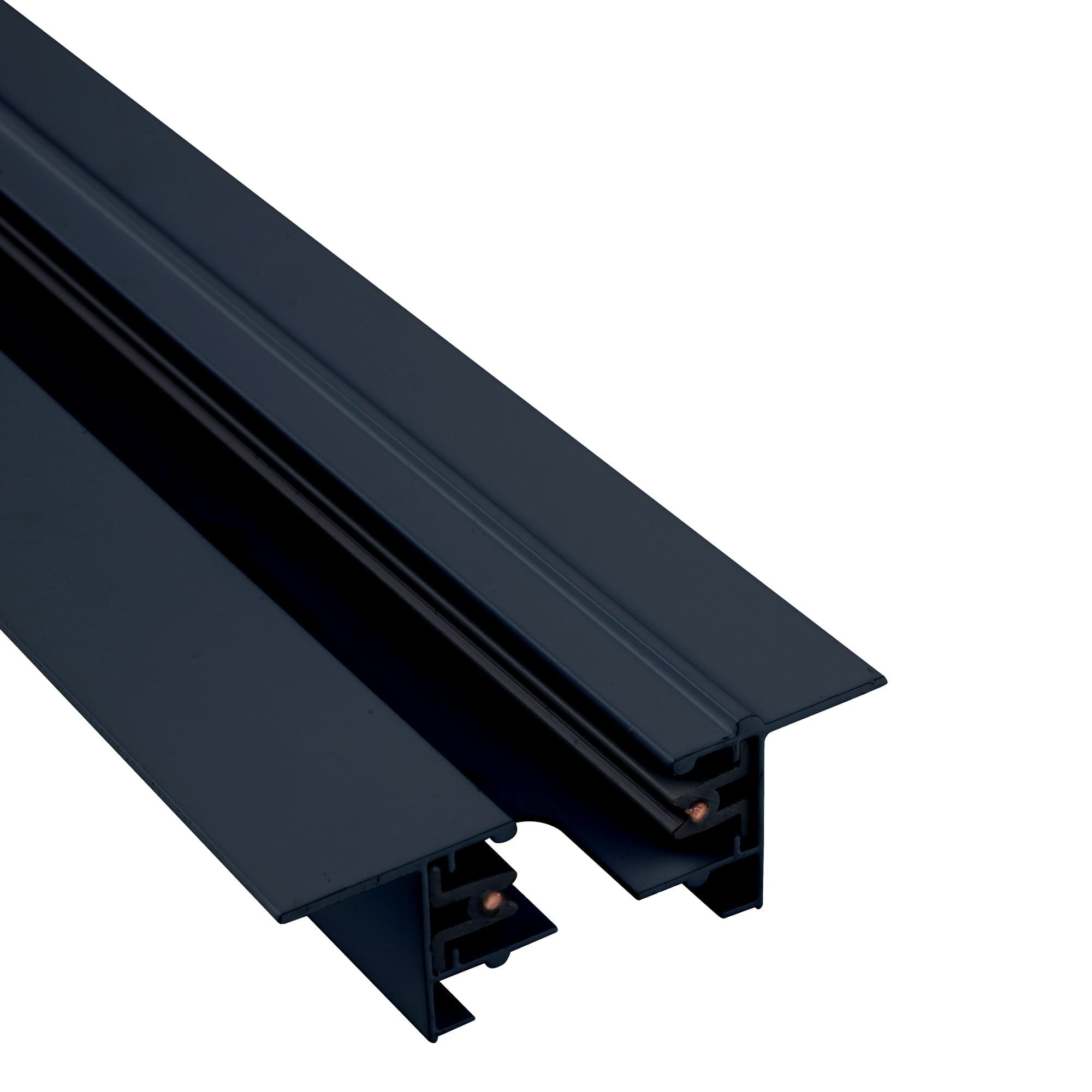 Nowodvorski PROFILE RECESSED TRACK BLACK 2 METERS