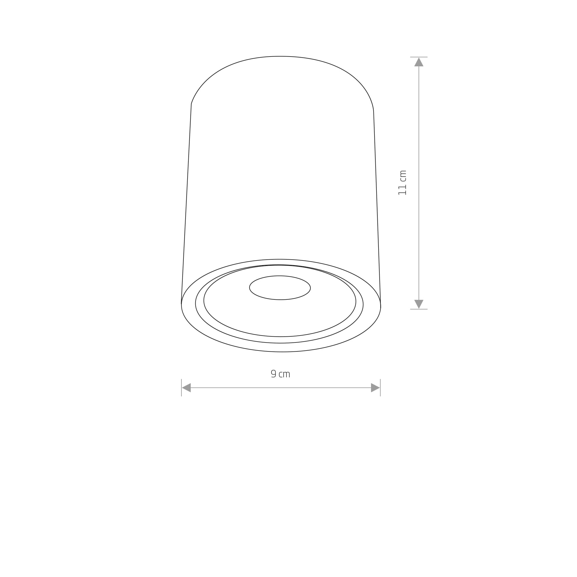 Nowodvorski EDESA LED BLACK M - Image 2