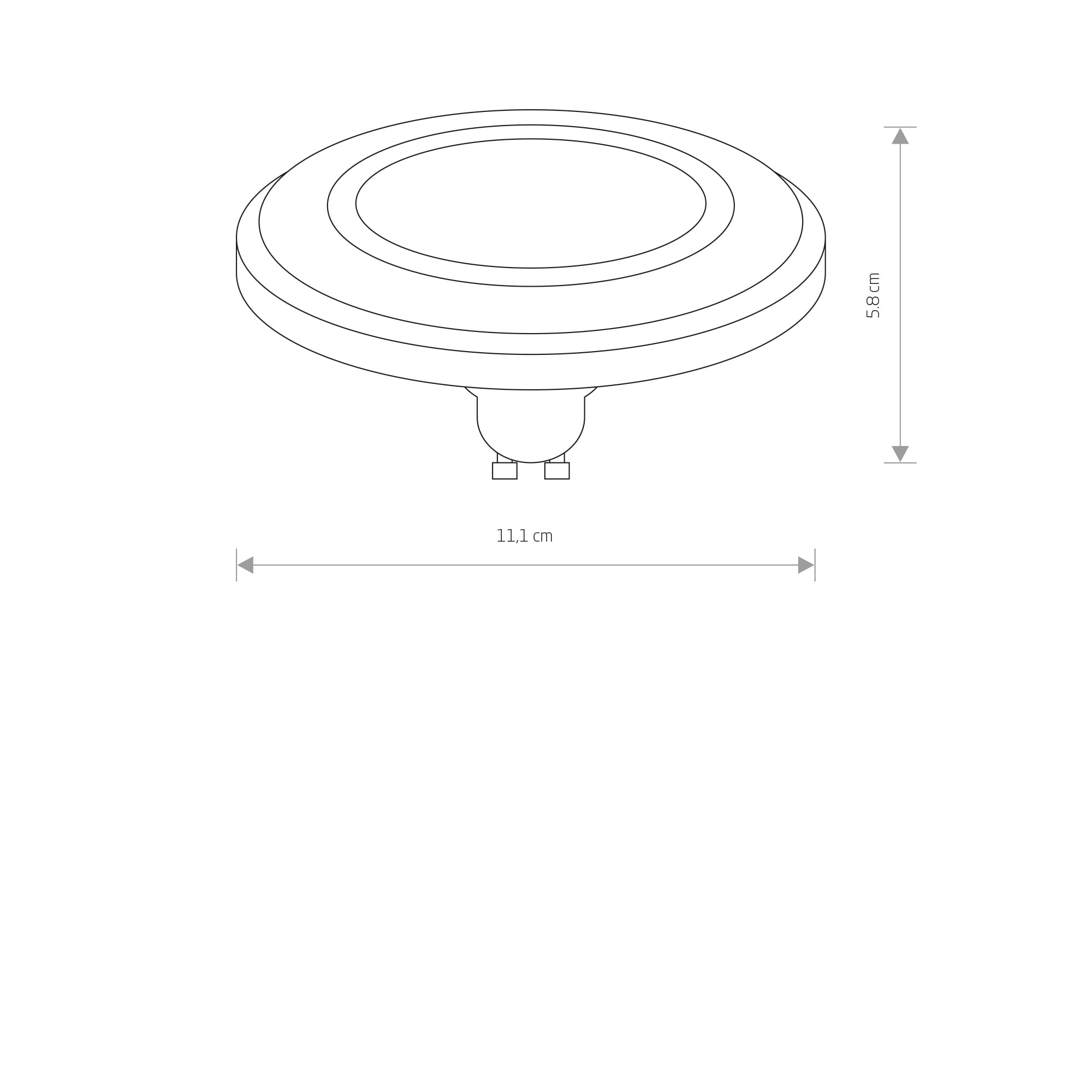 Nowodvorski ES111 LED LENS BLACK 4000K-9213 - Image 2