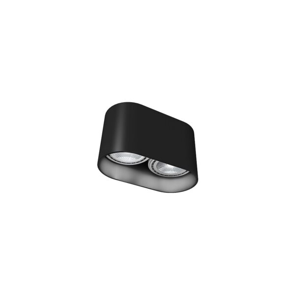 Nowodvorski Spot lampe OVAL BLACK-9240