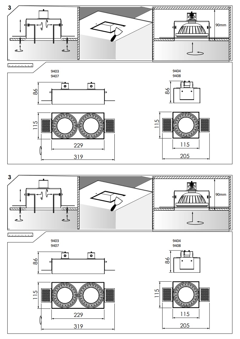 Nowodvorski Spot lampa MOD PLUS BLACK I - Image 5