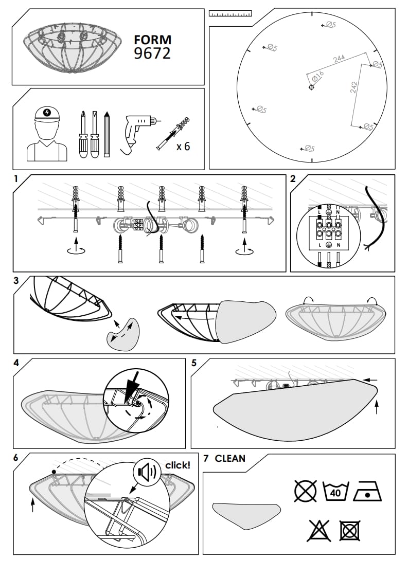 Nowodvorski Plafonjera FORM L - Image 4