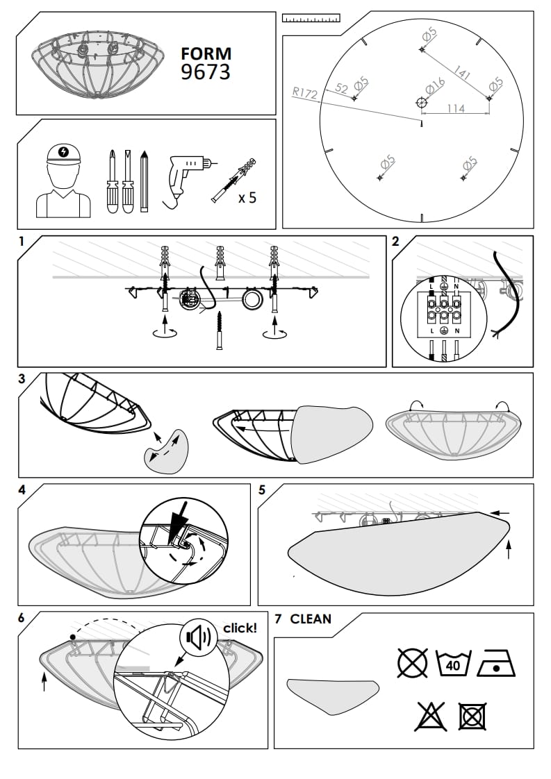 Nowodvorski Plafonjera FORM M - Image 3