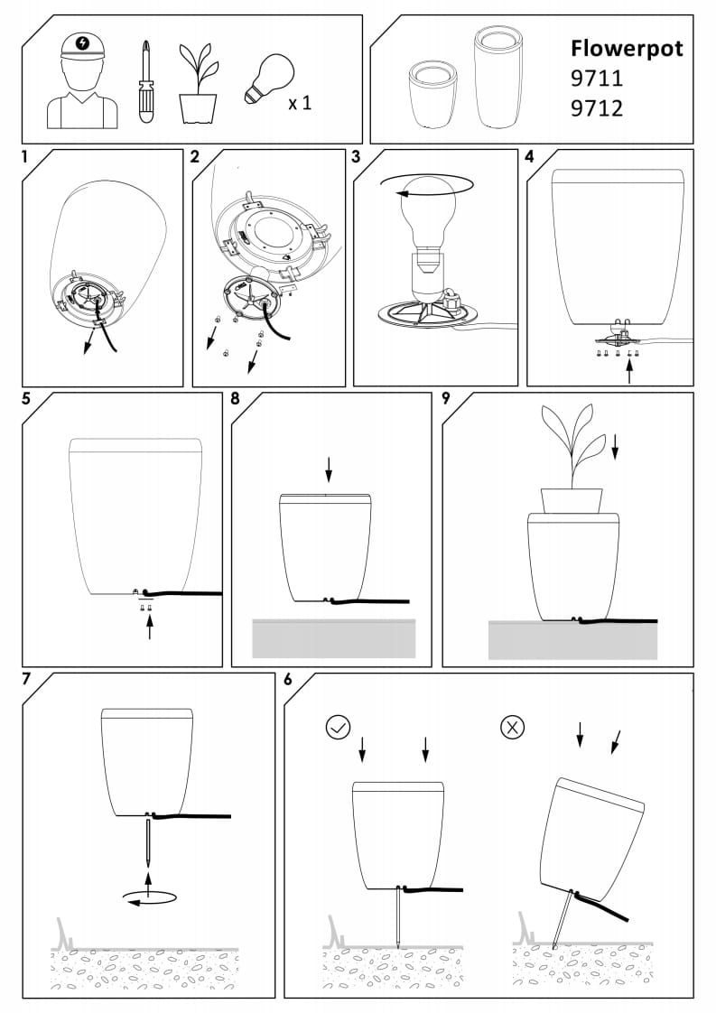 Nowodvorski FLOWERPOT M - Image 4