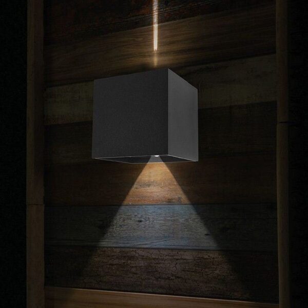 Spoljna zidna lampa MRL 23703 BLK 2X3W 3000K IP54